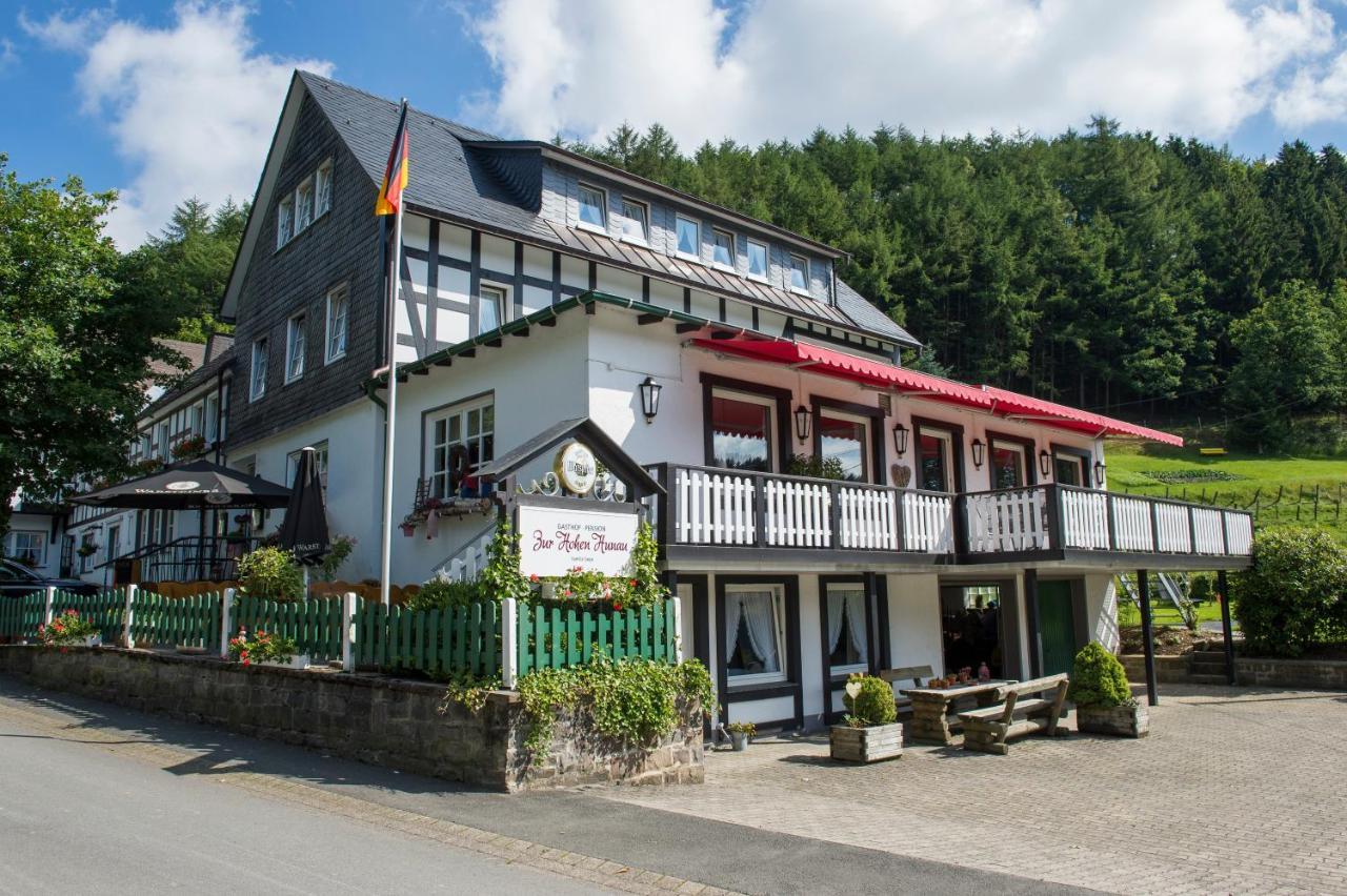 Gasthof Zur Hohen Hunau Schmallenberg Exterior photo